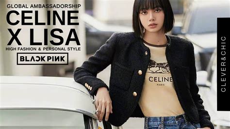 lisa blackpink brand ambassador celine.